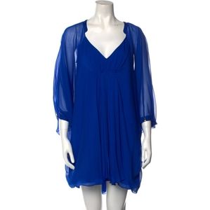 Diane von Furstenberg silk tent dress